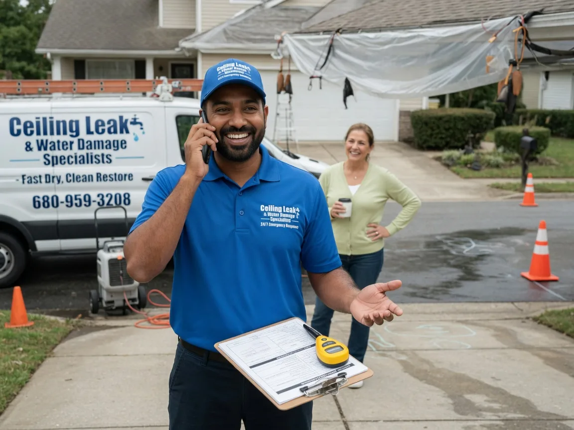 Ceiling Leak Cleanup Elm City, NC FAQs